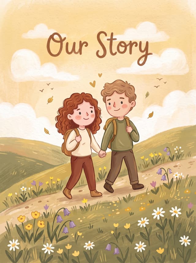 Illustrated book cover