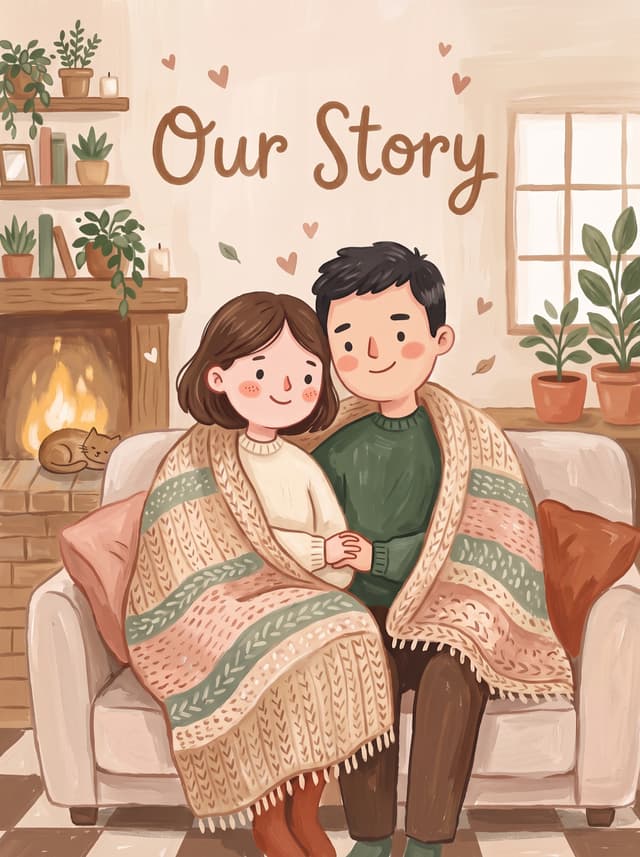 Illustrated book cover