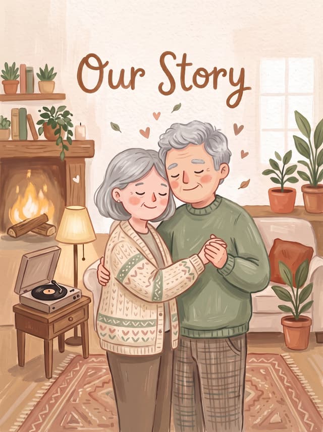 Illustrated book cover